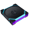 Miniatura zdjęcia: Wentylatory Lian Li Uni Fan SL Flex Wireless ARGB Reverse 3 szt 120mm Black