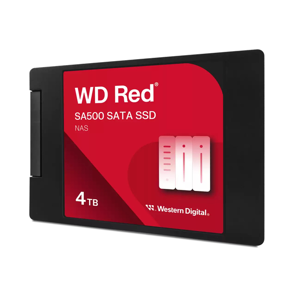 Zdjęcie produktu: WD Red SA500 SATA SSD 2,5"/7 mm POWERED BY SANDISK 4 TB Zdjęcie produktu: WD Red SA500 SATA SSD 2,5"/7 mm POWERED BY SANDISK 4 TB