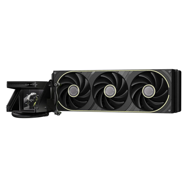 Zdjęcie produktu: Chłodzenie wodne Tryx Holo ARGB 360mm Black wyświetlacz holograficzny Zdjęcie produktu: Chłodzenie wodne Tryx Holo ARGB 360mm Black wyświetlacz holograficzny