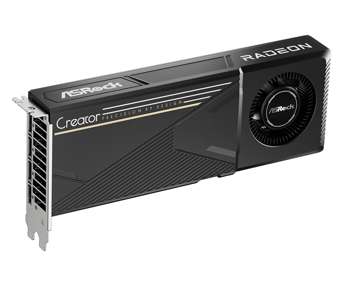 ASRock Radeon AI Pro R9700 Creator 32GB PCI-E GDDR6 (R9700 CT 32G)