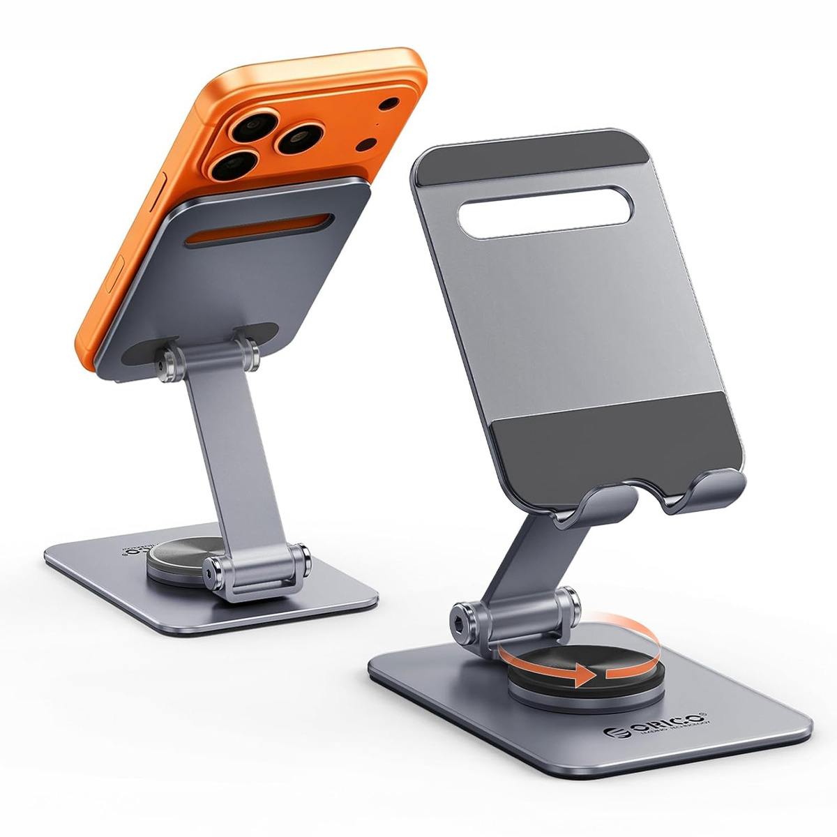Orico Stojak na telefon na biurko, aluminiowy i obrót 360°, do 6,9