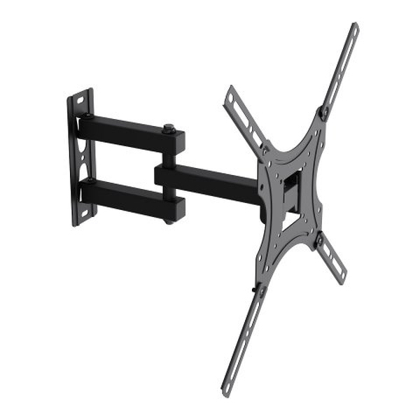 Zdjęcie produktu: Uchwyt do TV 400x400 32-55 25kg czarny reg pochyłu 0°~-15° obrotu +90°~-90° Zdjęcie produktu: Uchwyt do TV 400x400 32-55 25kg czarny reg pochyłu 0°~-15° obrotu +90°~-90°