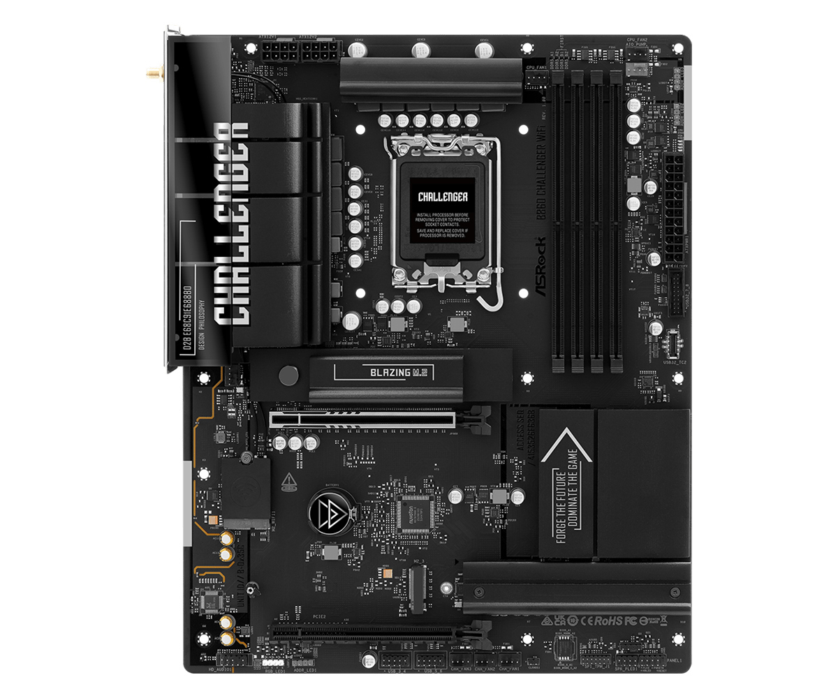Płyta główna ASRock B860 CHALLENGER WIFI DDR5 LGA1851 Płyta główna ASRock B860 CHALLENGER WIFI DDR5 LGA1851