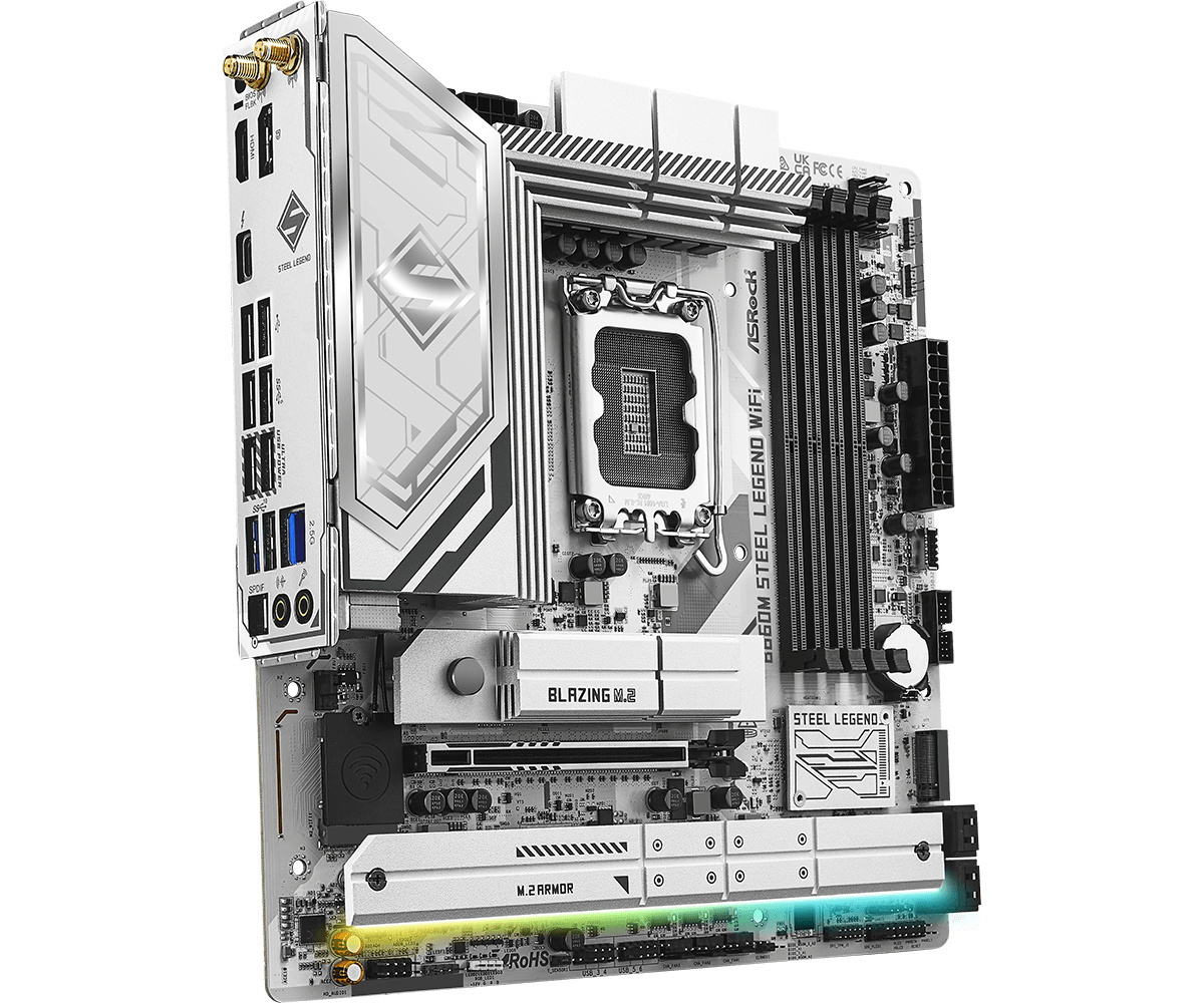 Płyta główna ASRock B860M STEEL LEGEND WIFI DDR5 LGA1851