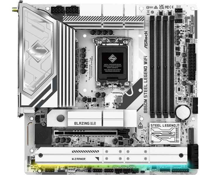 Zdjęcie produktu: Płyta główna ASRock B860M STEEL LEGEND WIFI DDR5 LGA1851