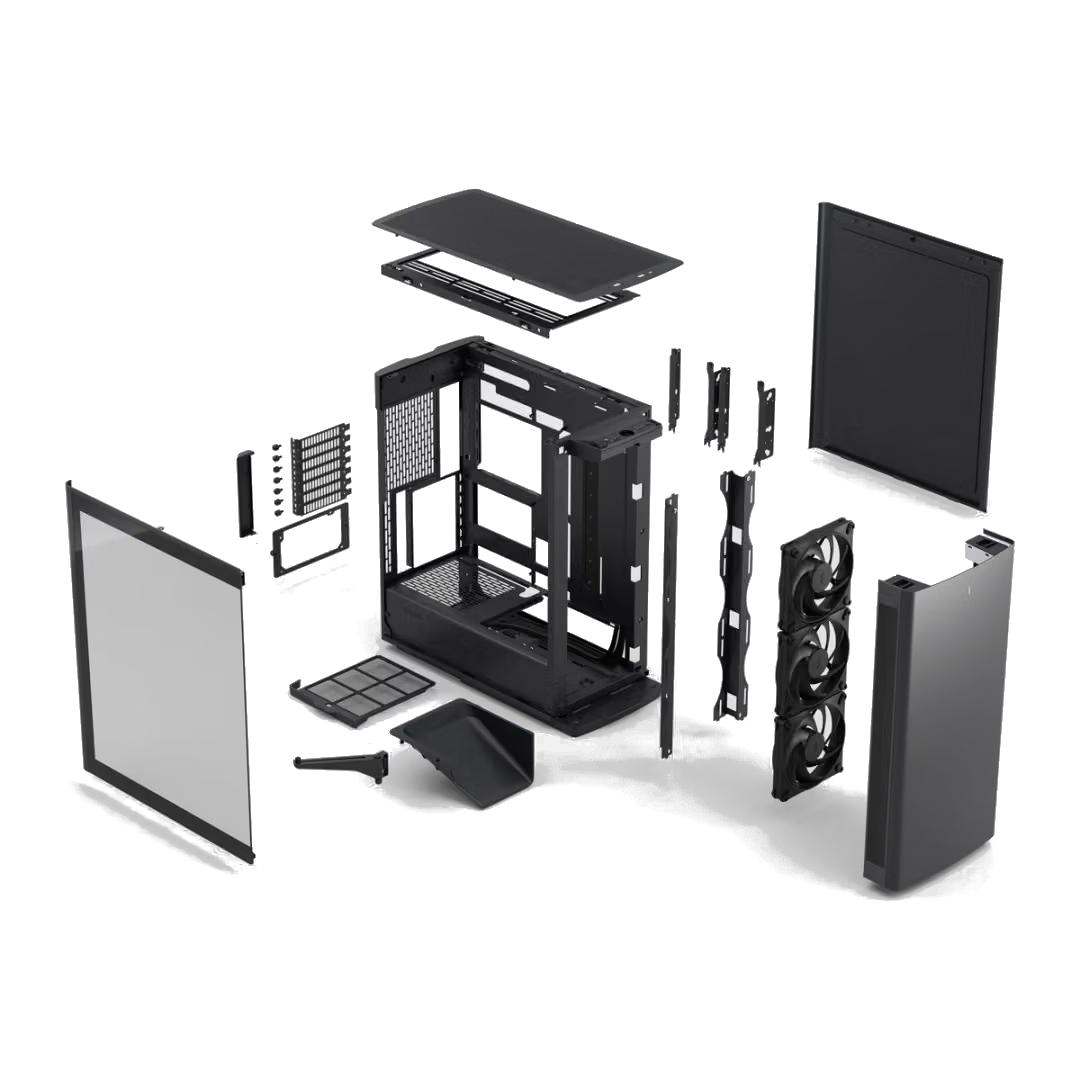 Fractal Design Define One Black Dark TG Light Tint (FD-C-DEFOA-02)