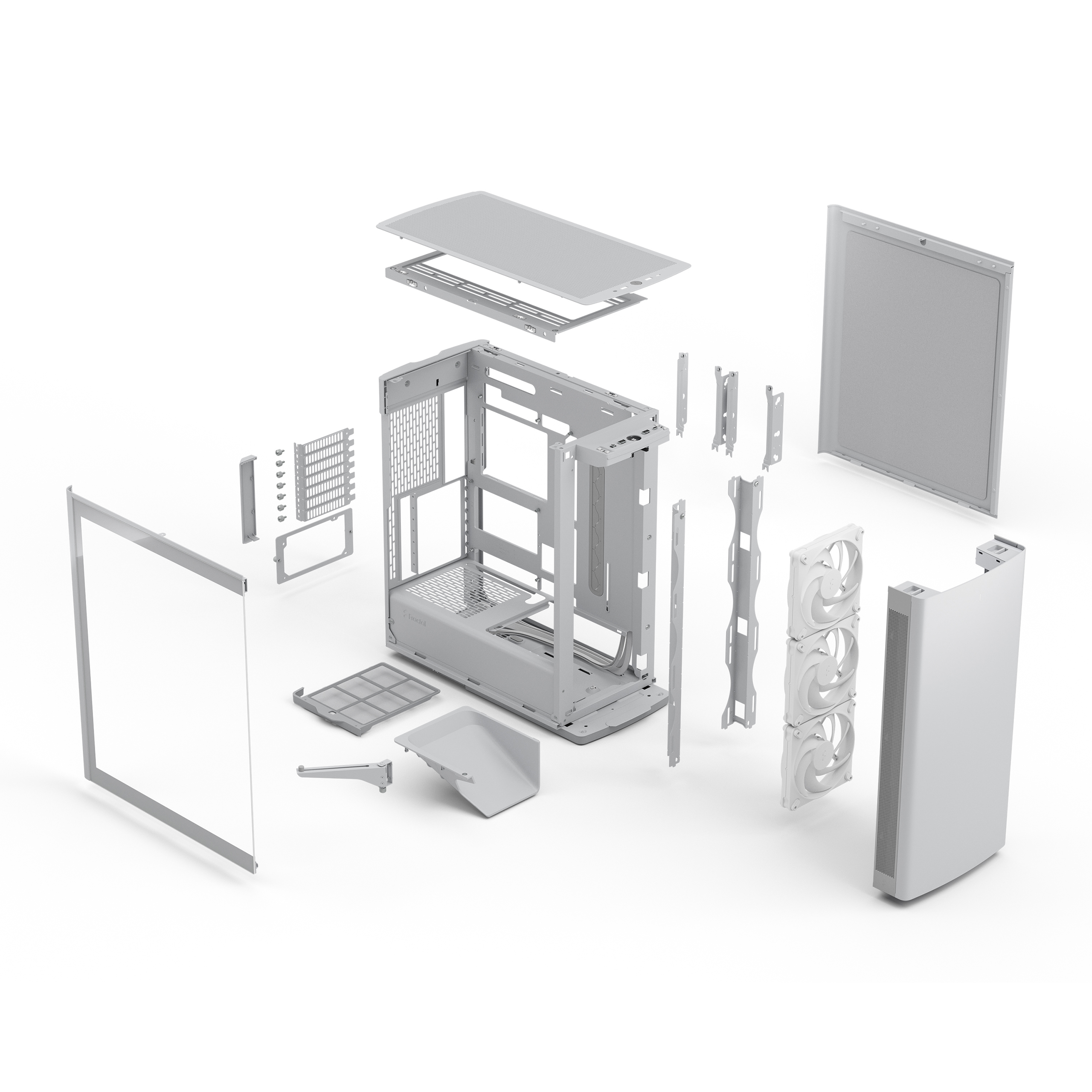 Fractal Design Define One White Light TG Clear Tint (FD-C-DEFOA-03) Fractal Design Define One White Light TG Clear Tint (FD-C-DEFOA-03)