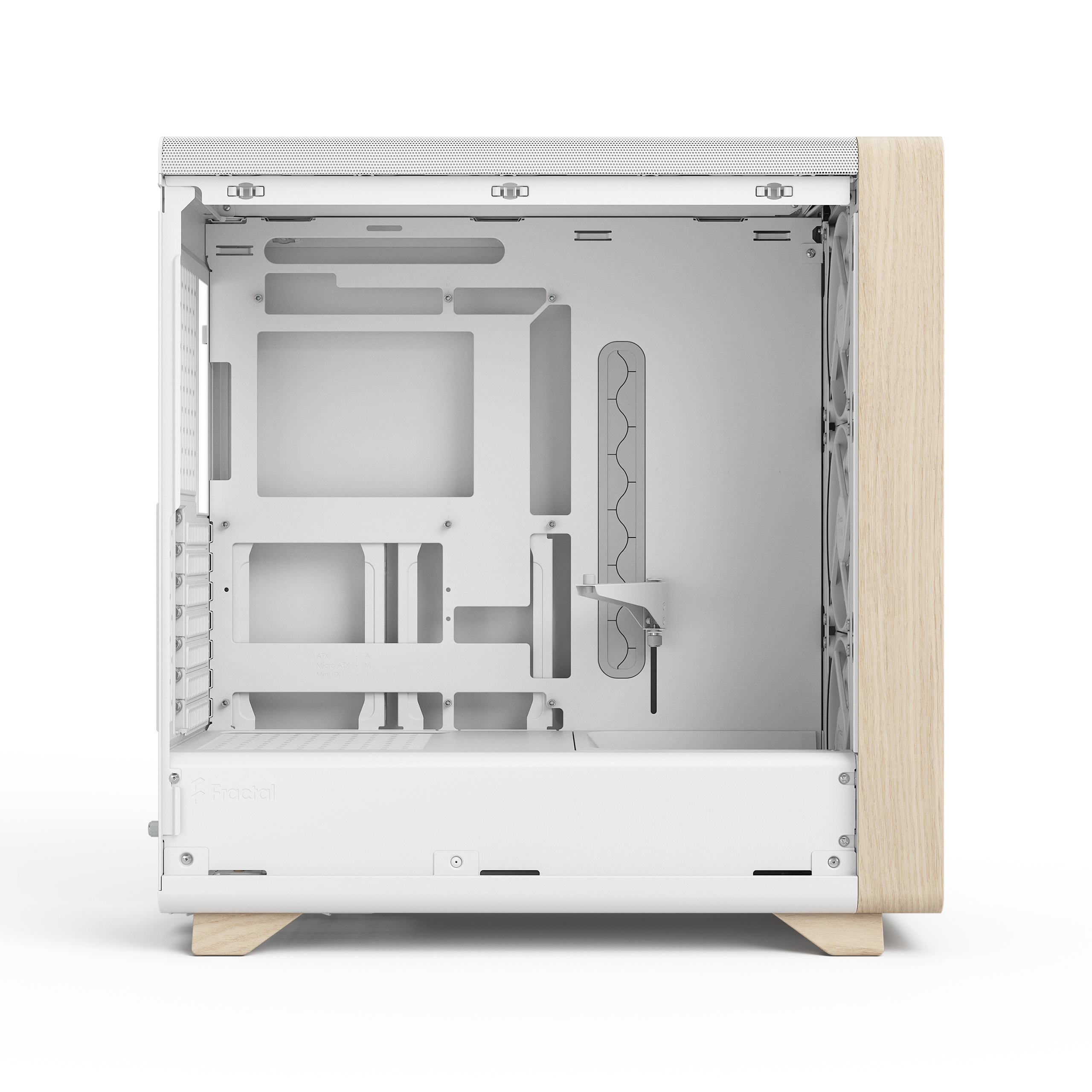 Fractal Design Summit Chalk White TG Clear Tint (FD-C-SUM1A-02) Fractal Design Summit Chalk White TG Clear Tint (FD-C-SUM1A-02)