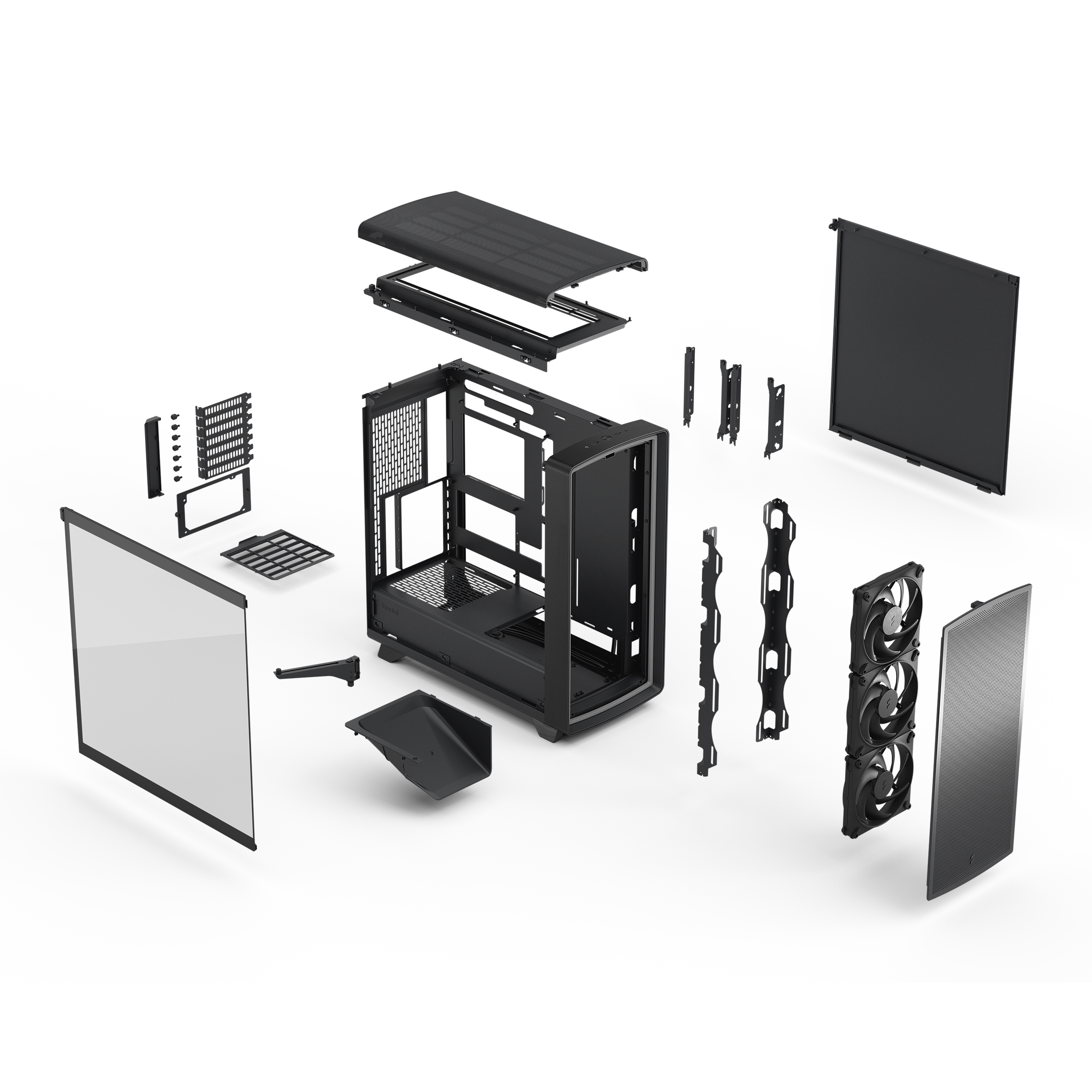 Fractal Design Summit Black Ambience Blackout TG Light Tint (FD-C-SUM1A-06) Fractal Design Summit Black Ambience Blackout TG Light Tint (FD-C-SUM1A-06)