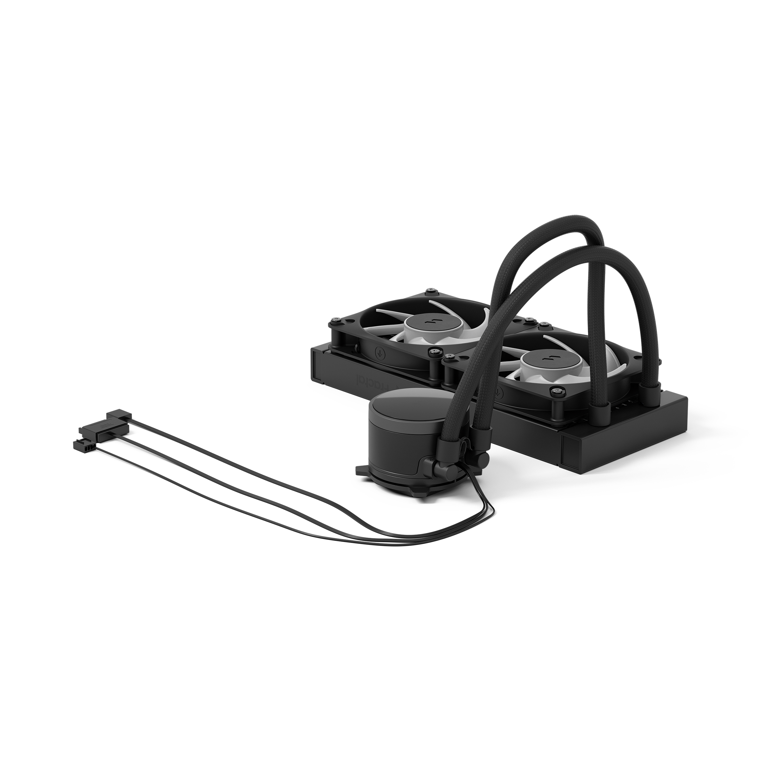 Chłodzenie wodne Fractal Design Radius 240 Black (FD-W-RA1-2401) Chłodzenie wodne Fractal Design Radius 240 Black (FD-W-RA1-2401)