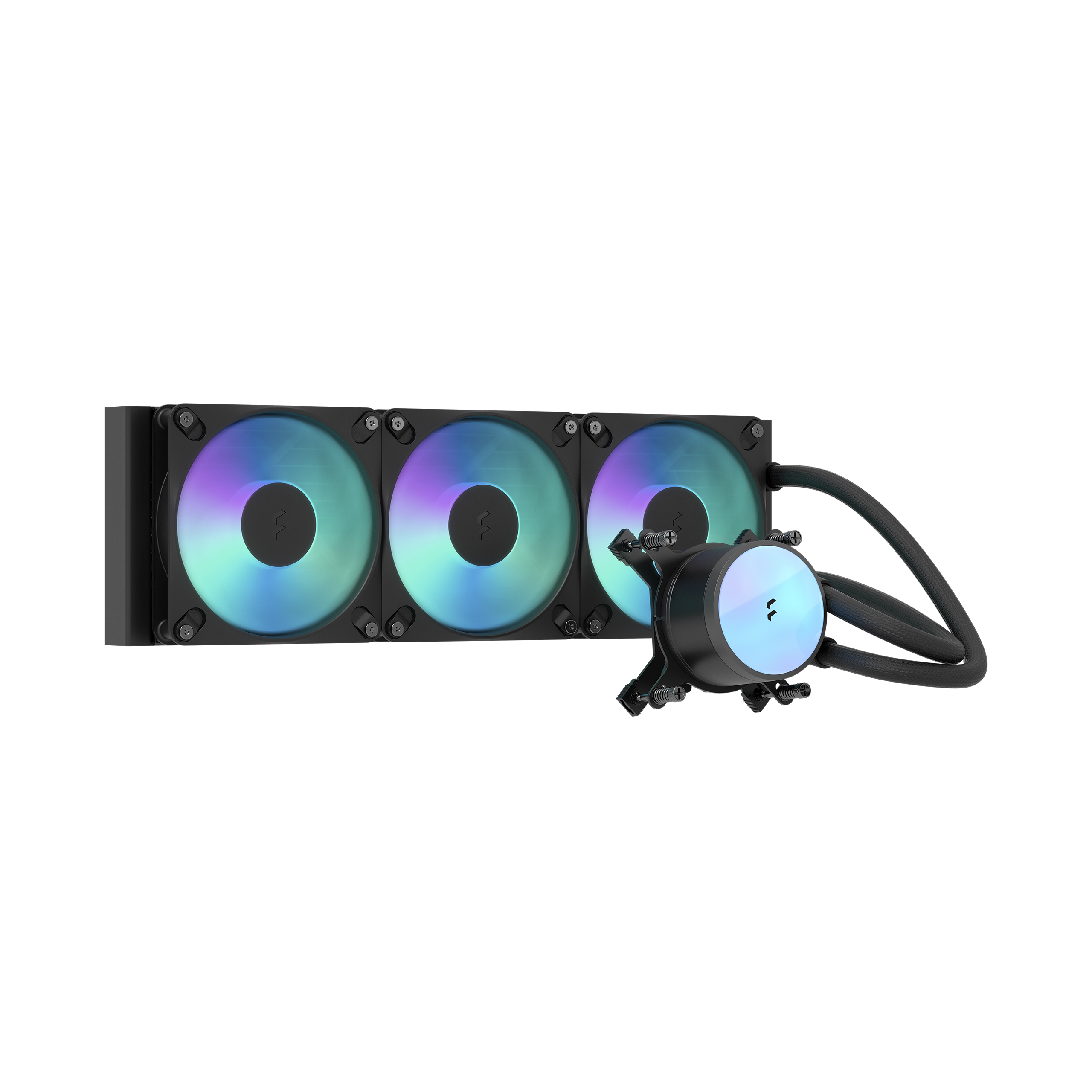 Chłodzenie wodne Fractal Design Radius 360 ARGB Black (FD-W-RA1-3602) Chłodzenie wodne Fractal Design Radius 360 ARGB Black (FD-W-RA1-3602)