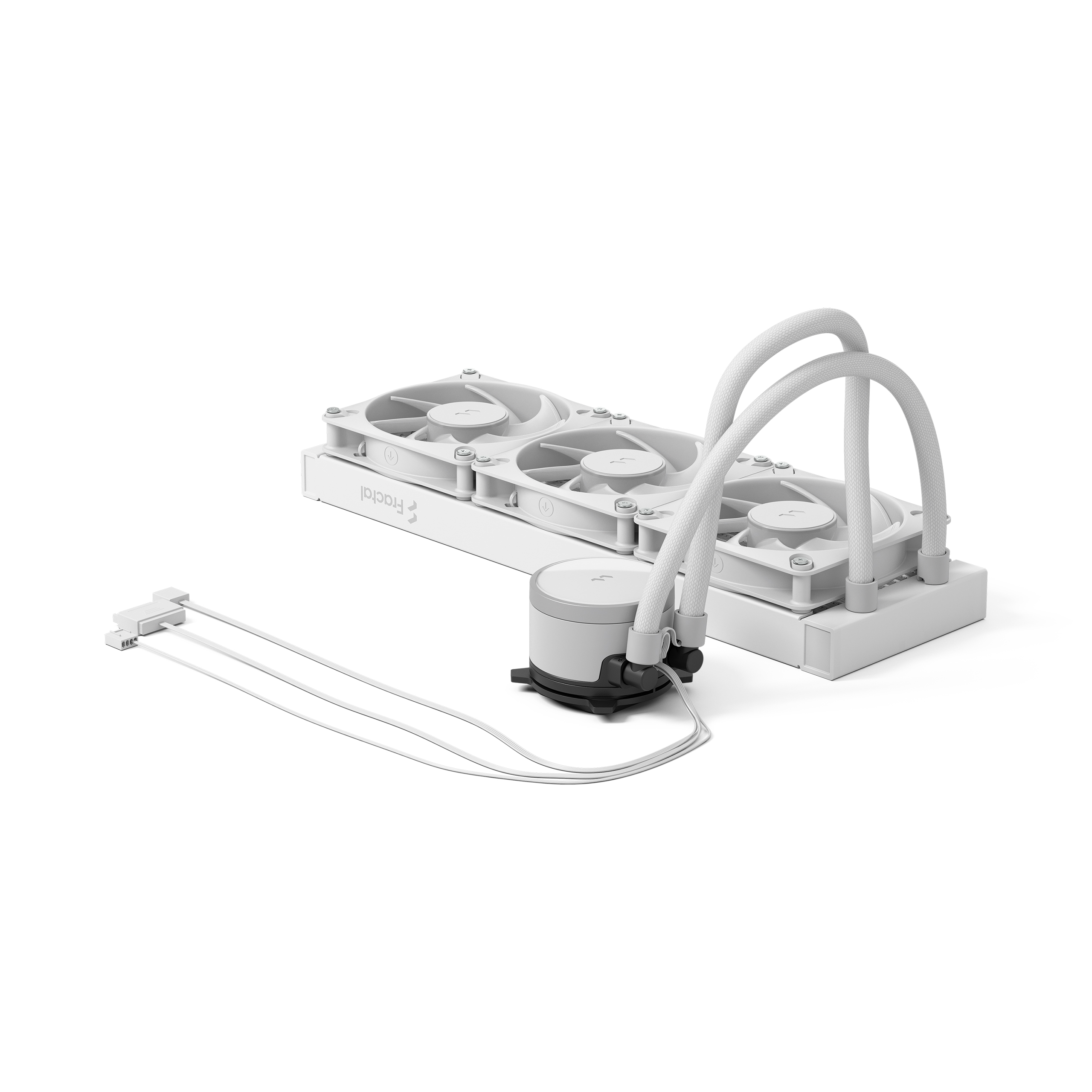 Chłodzenie wodne Fractal Design Radius 360 ARGB White (FD-W-RA1-3603) Chłodzenie wodne Fractal Design Radius 360 ARGB White (FD-W-RA1-3603)