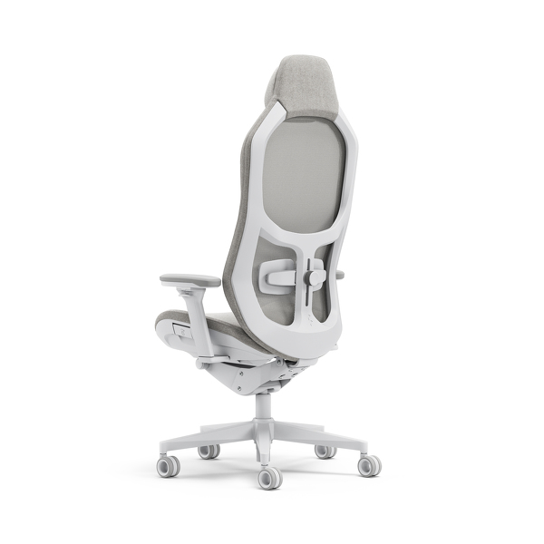 Zdjęcie produktu: Fractal Design Refine 2 Hybrid Light (FD-CH-RE2H-02), biały fotel gamingowy Zdjęcie produktu: Fractal Design Refine 2 Hybrid Light (FD-CH-RE2H-02), biały fotel gamingowy