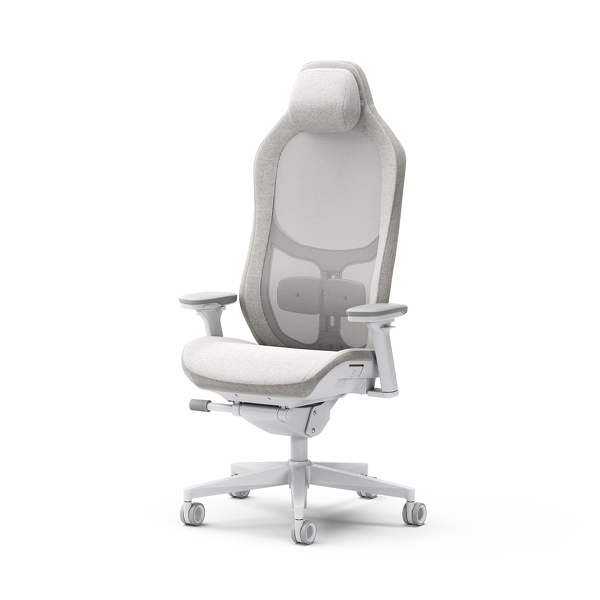 Zdjęcie produktu: Fractal Design Refine 2 Hybrid Light (FD-CH-RE2H-02), biały fotel gamingowy Zdjęcie produktu: Fractal Design Refine 2 Hybrid Light (FD-CH-RE2H-02), biały fotel gamingowy