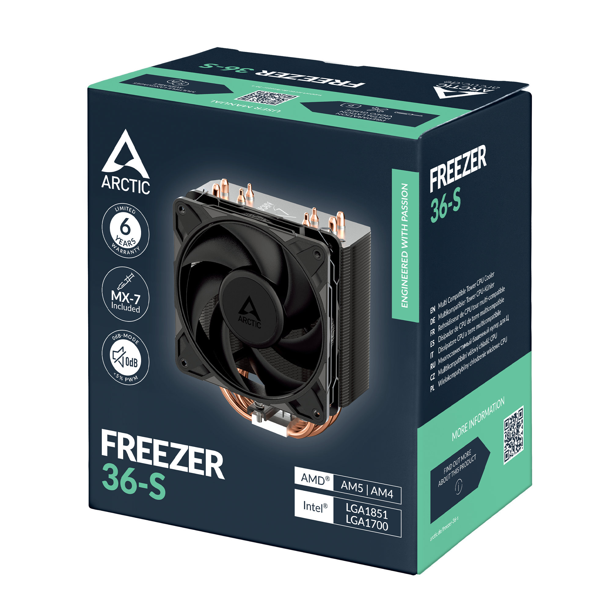 Chłodzenie procesora Arctic Freezer 36-S (ACFRE00194A)