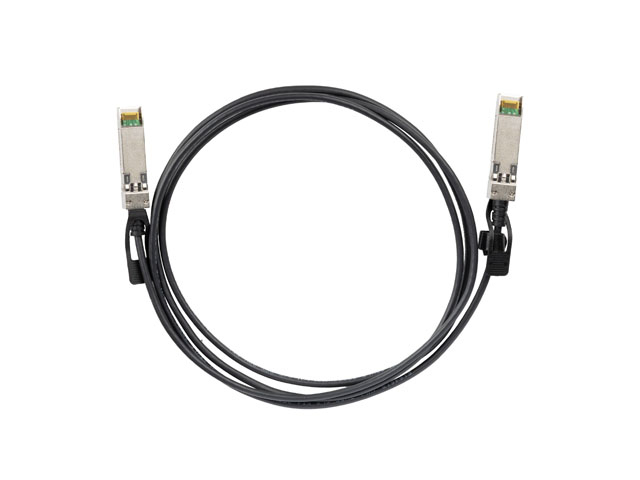 Kabel Lanberg DAC SFP+ 10Gb/s miedź 1m czarny