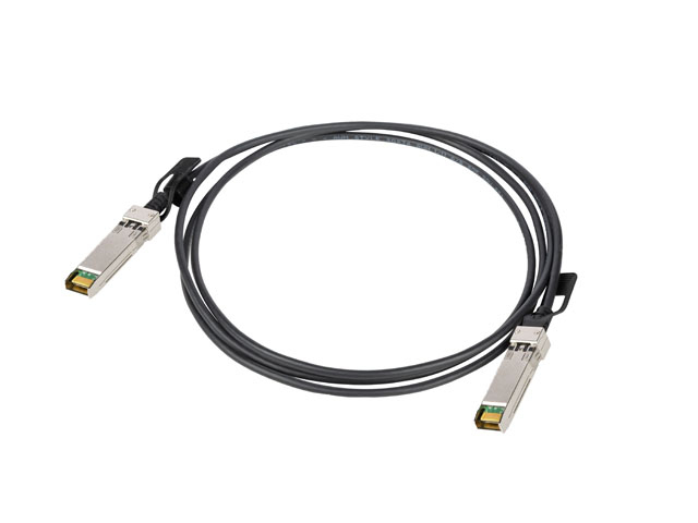 Kabel Lanberg DAC SFP+ 10Gb/s miedź 1m czarny