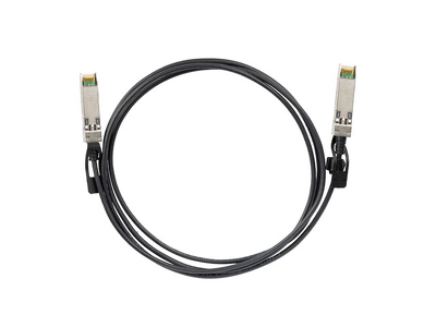 Miniatura produktu: Kabel Lanberg DAC SFP+ 10Gb/s miedź 1m czarny Miniatura produktu: Kabel Lanberg DAC SFP+ 10Gb/s miedź 1m czarny