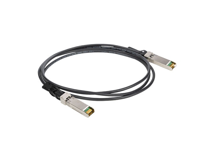 Kabel Lanberg DAC SFP+ 10Gb/s miedź 2m czarny