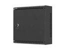 Szafa instalacyjna TPR Lanberg 10" z płytą Mesh 340x340x140 czarna (złożona)