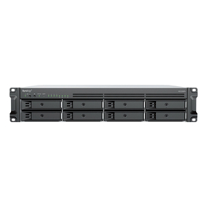 Miniatura produktu: Serwer plików Synology RS1226RP+ 8 bay, AMD Ryzen V1500B 4-core 2.2GHz, 4 GB DDR4 ECC SODIMM, 2x 2.5GbE LAN, 2xUSB 3.2.1. 1xPCIe, 2x M.2 2280 NVMe SSD