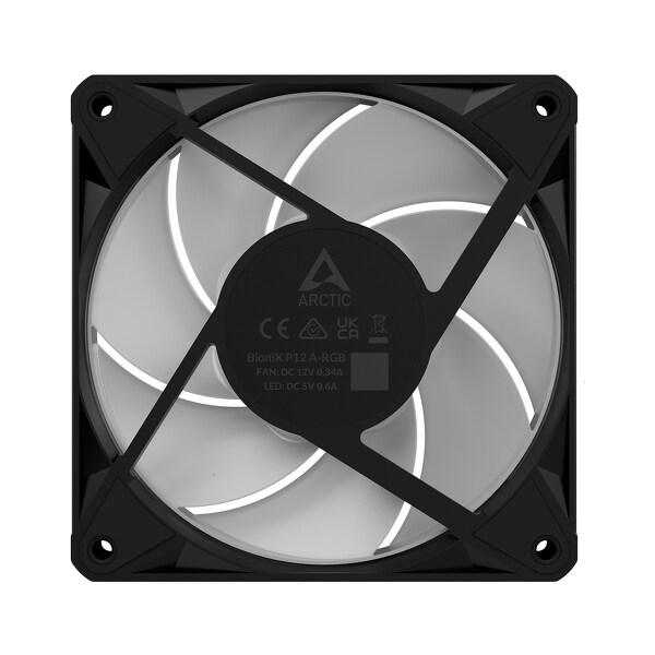 Zdjęcie produktu: Wentylatory Arctic BioniX P12 ARGB PWM 120mm 3 szt. (ACFAN00337A)