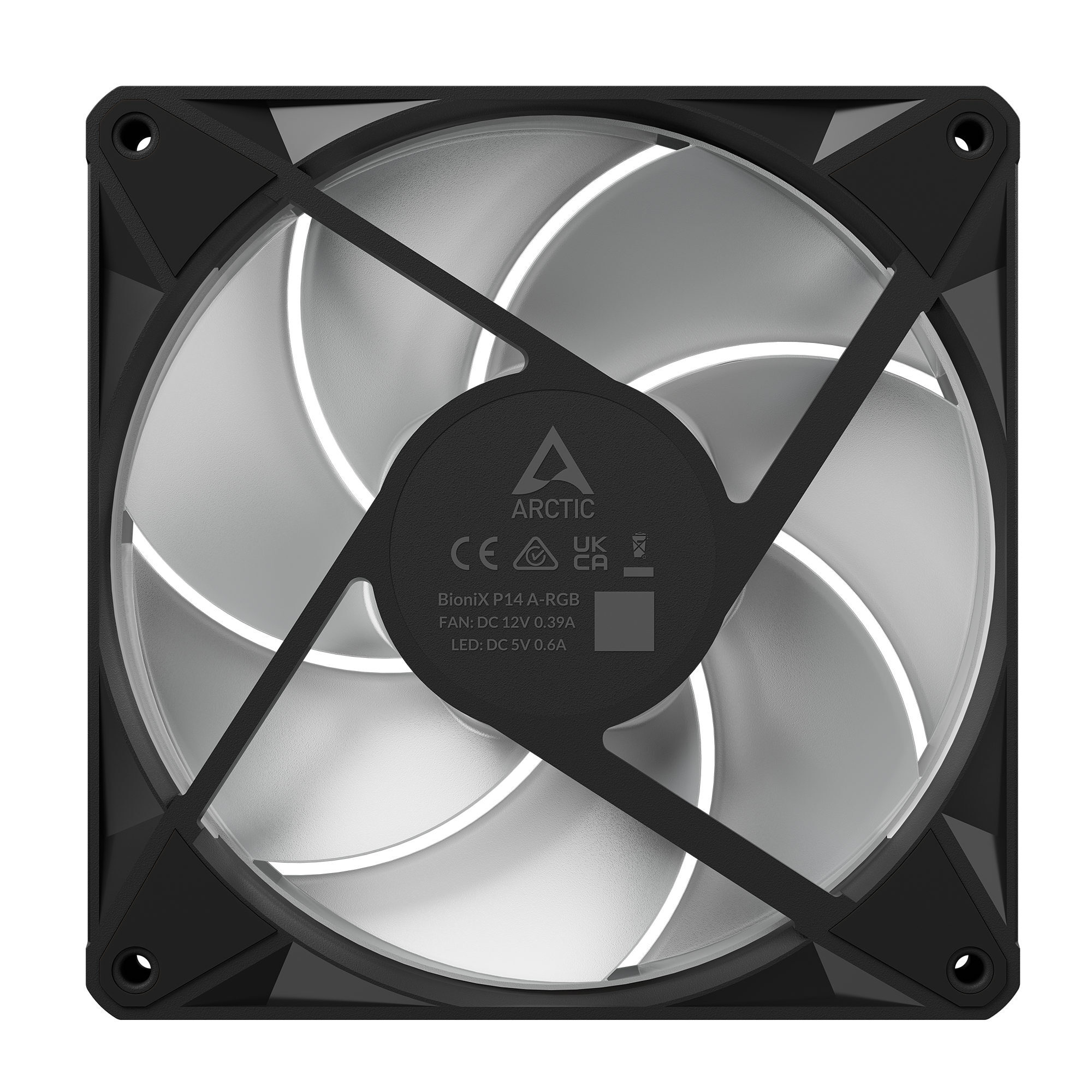 Wentylatory Arctic BioniX P14 ARGB PWM 140mm Black 3 szt. (ACFAN00341A) Wentylatory Arctic BioniX P14 ARGB PWM 140mm Black 3 szt. (ACFAN00341A)