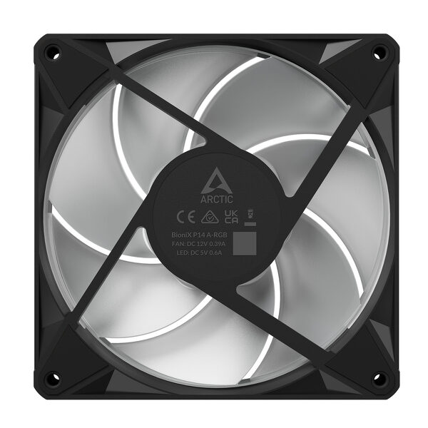 Zdjęcie produktu: Wentylatory Arctic BioniX P14 ARGB PWM 140mm Black 3 szt. (ACFAN00341A) Zdjęcie produktu: Wentylatory Arctic BioniX P14 ARGB PWM 140mm Black 3 szt. (ACFAN00341A)
