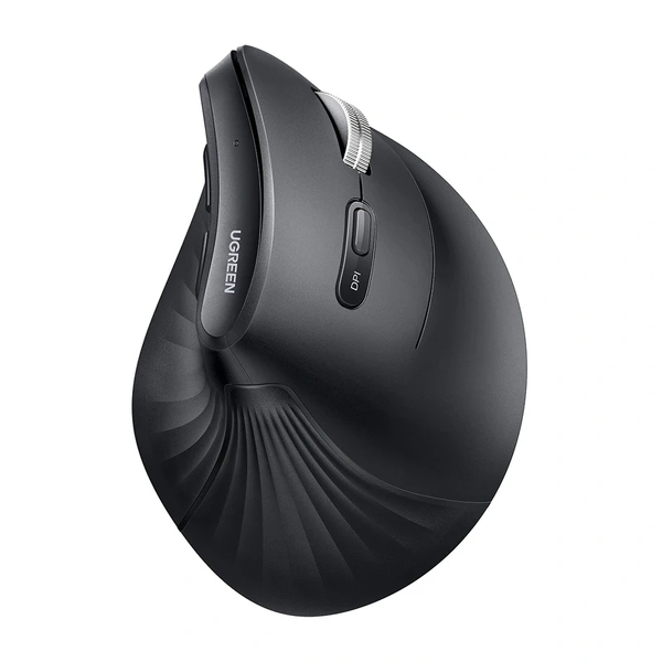 Zdjęcie produktu: Mysz pionowa UGREEN MU008Smini BT+2.4G (czarna)