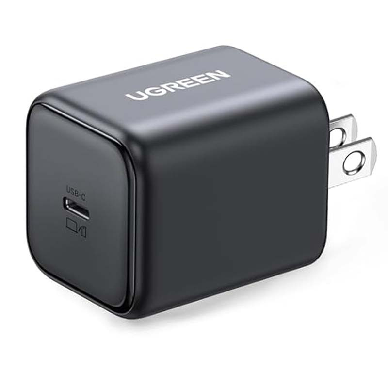 Ładowarka indukcyjna UGREEN W712 25W 3w1 USB-C Qi2 (czarna)