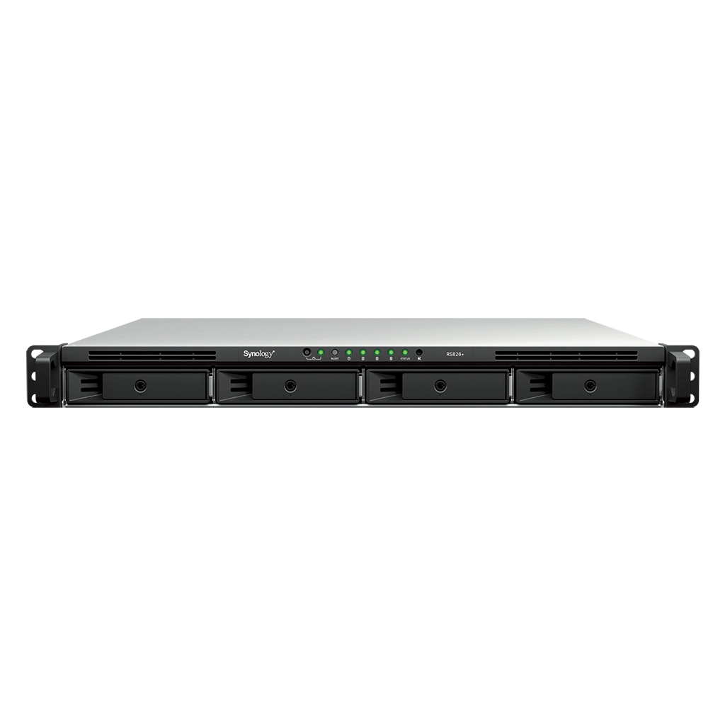 Serwer plików Synology RS826+ 4-bay, 4-core 2.2 GHz Serwer plików Synology RS826+ 4-bay, 4-core 2.2 GHz