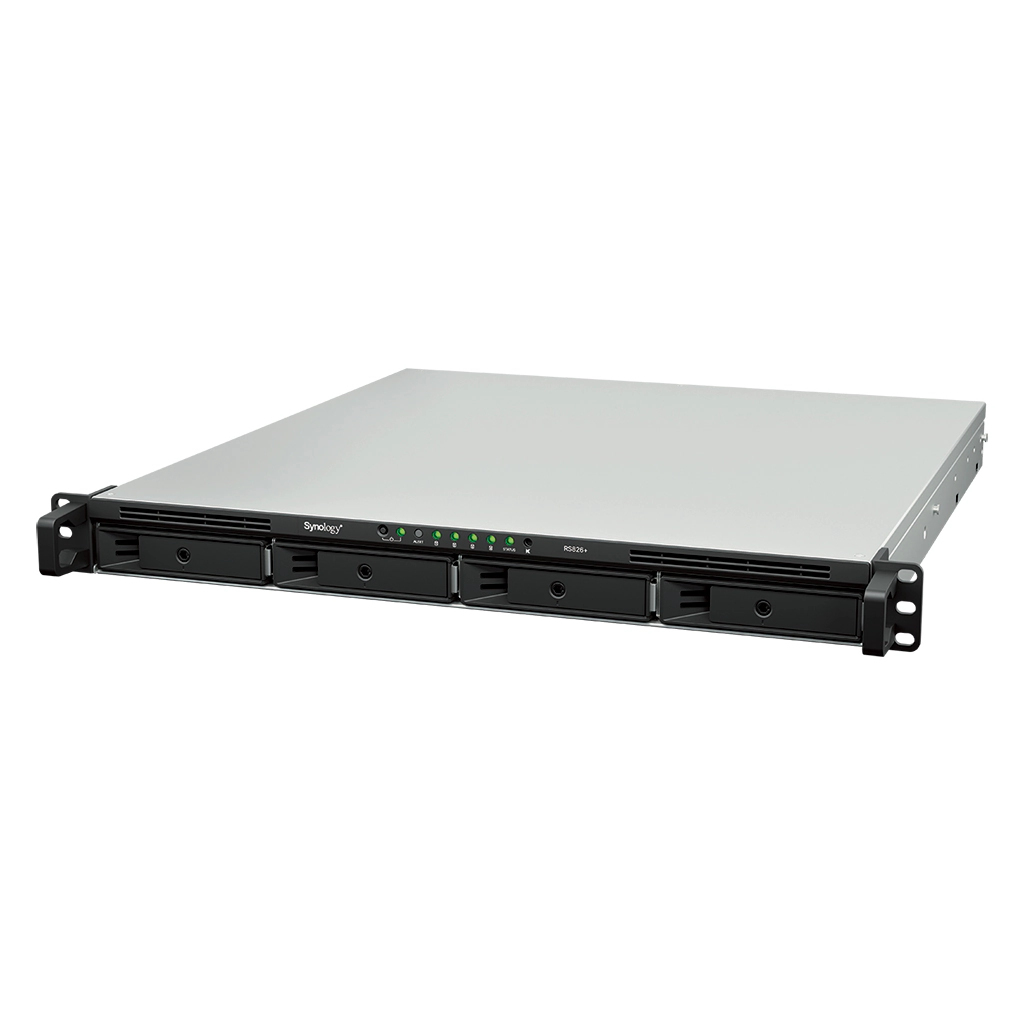 Serwer plików Synology RS826+ 4-bay, 4-core 2.2 GHz Serwer plików Synology RS826+ 4-bay, 4-core 2.2 GHz