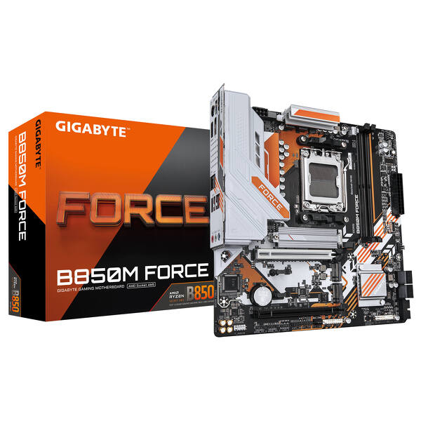 Zdjęcie produktu: Płyta główna Gigabyte B850M FORCE AM5 Zdjęcie produktu: Płyta główna Gigabyte B850M FORCE AM5