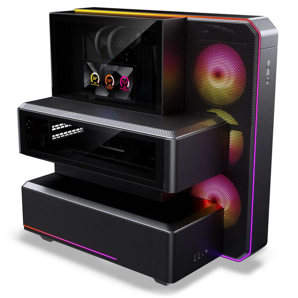 Zdjęcie produktu: Phanteks EX5 Max Black, AIO 360, wyświetlacz 6" LCD (PH-EX526M_DBK01)