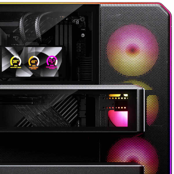 Zdjęcie produktu: Phanteks EX5 Max Black, AIO 360, wyświetlacz 6" LCD (PH-EX526M_DBK01)
