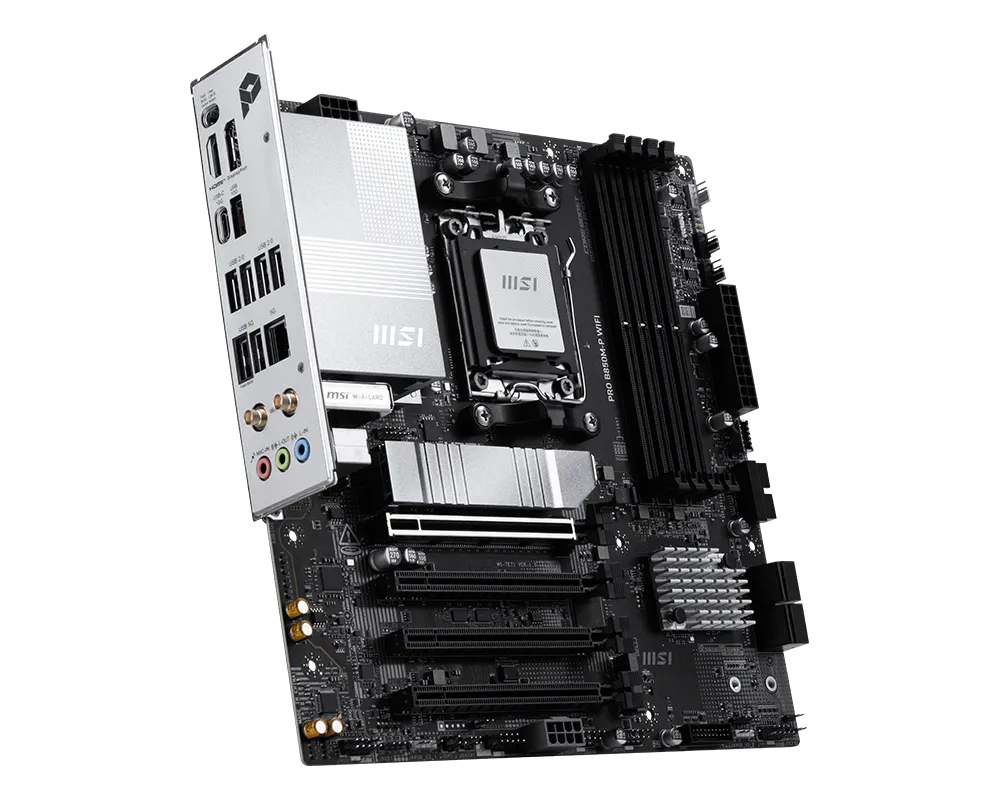 Płyta główna MSI PRO B850M-P WIFI DDR5 AM5 Płyta główna MSI PRO B850M-P WIFI DDR5 AM5