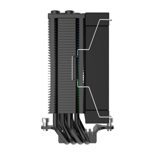 Zdjęcie produktu: Rampage RM-C180 FROSTY Chłodzenie procesora ARGB Fan 120 mm TDP 180 W Zdjęcie produktu: Rampage RM-C180 FROSTY Chłodzenie procesora ARGB Fan 120 mm TDP 180 W
