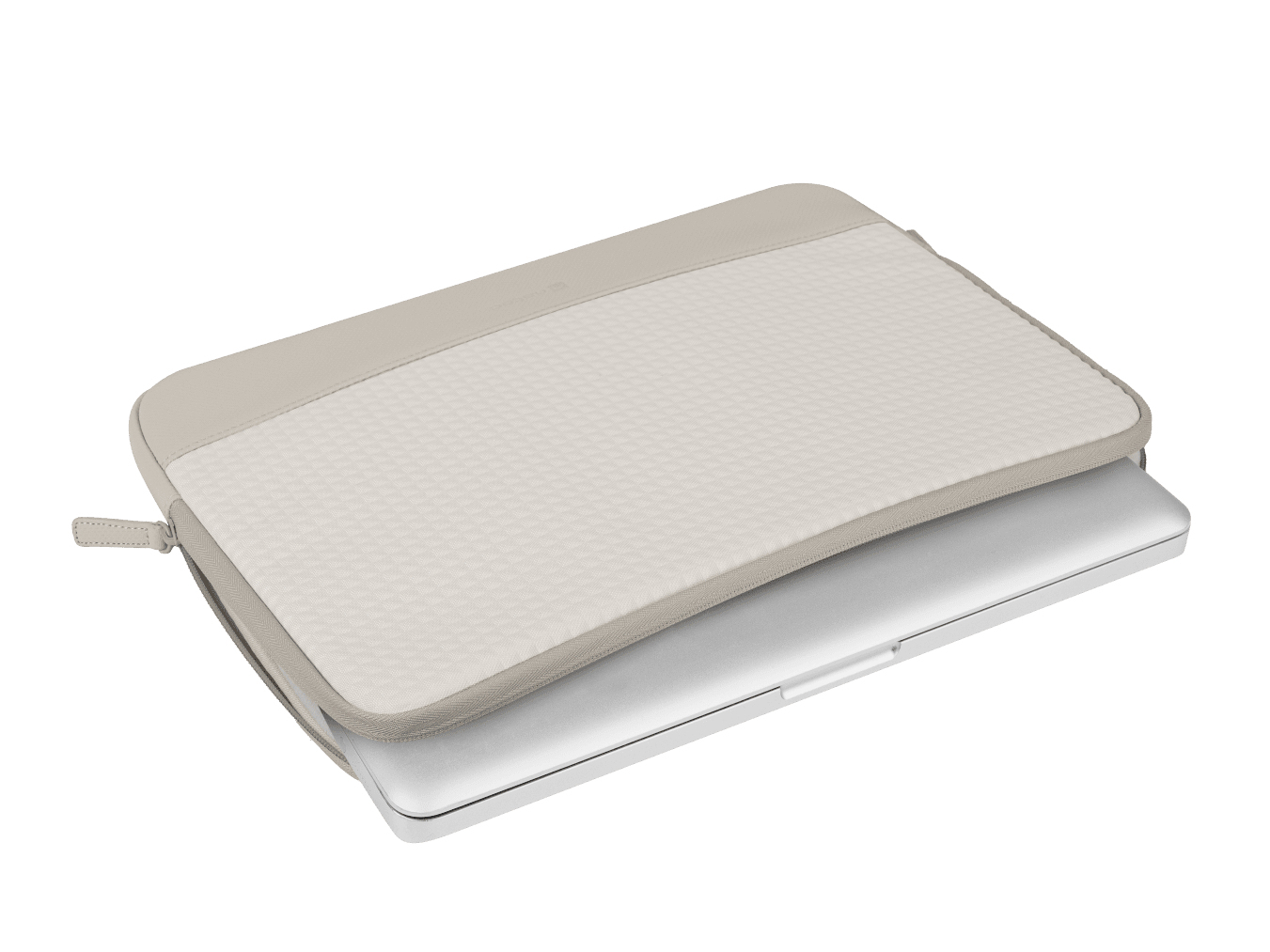 Natec Etui do laptopa Mussel 2 Max 16" beżowe