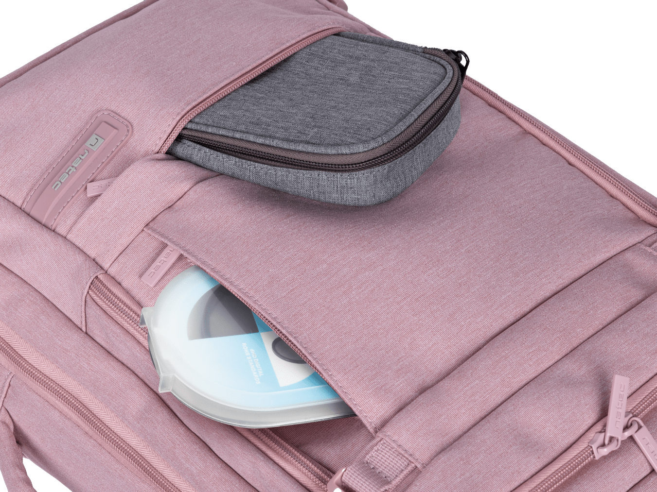 Natec Plecak do laptopa Camel Lite 15.6" 19 L różowy Natec Plecak do laptopa Camel Lite 15.6" 19 L różowy
