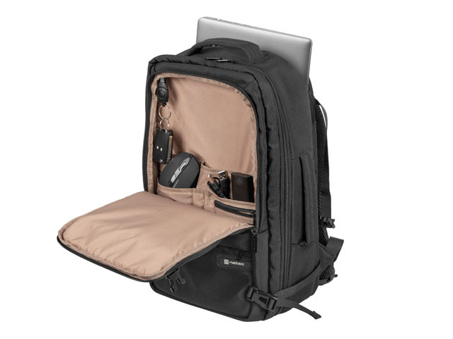 Natec Plecak do laptopa Camel Lite 15.6" 19 L czarny Natec Plecak do laptopa Camel Lite 15.6" 19 L czarny
