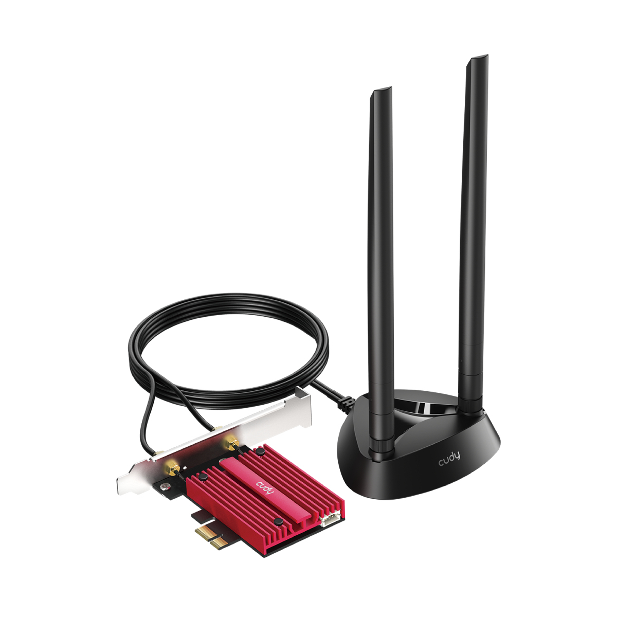 Cudy Karta sieciowa PCIe WE9300S Wi-Fi 7 Tri-Band (2.4/5/6GHz) Cudy Karta sieciowa PCIe WE9300S Wi-Fi 7 Tri-Band (2.4/5/6GHz)