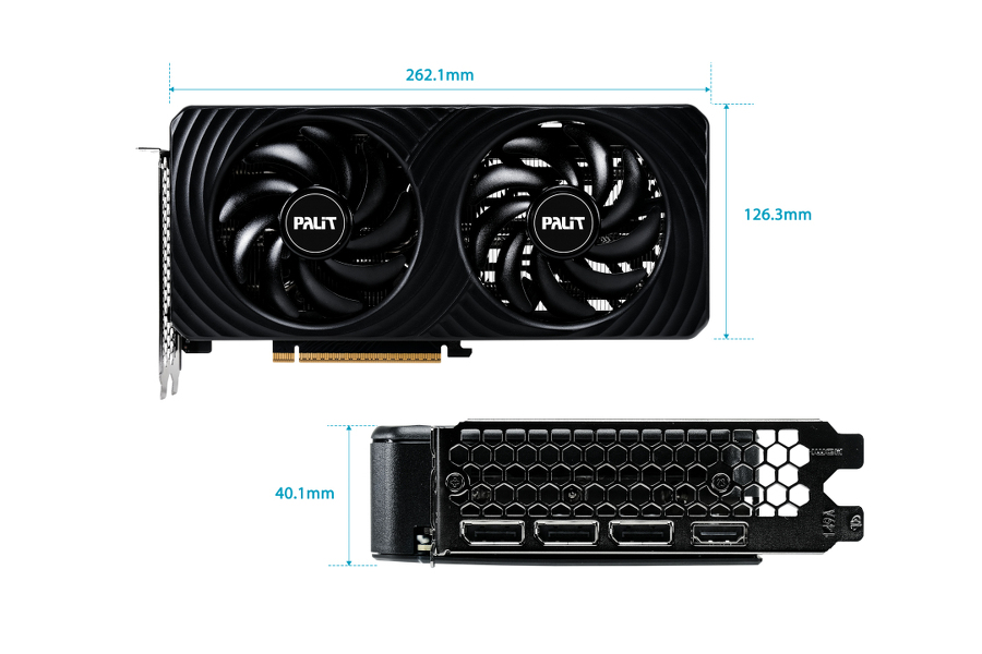 Zdjęcie produktu: Palit GeForce RTX 5060 Dual 8GB GDDR7 DLSS 4 (NE75060019P1-GB2063D) Zdjęcie produktu: Palit GeForce RTX 5060 Dual 8GB GDDR7 DLSS 4 (NE75060019P1-GB2063D)