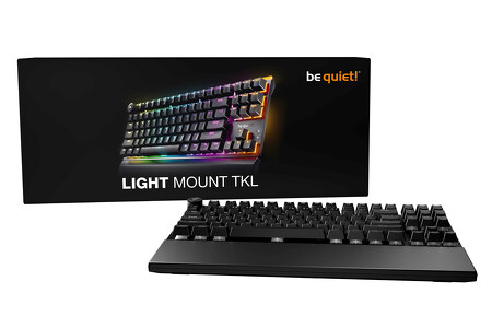 Miniatura produktu: Klawiatura be quiet! Light Mount TKL Silent Linear US Miniatura produktu: Klawiatura be quiet! Light Mount TKL Silent Linear US