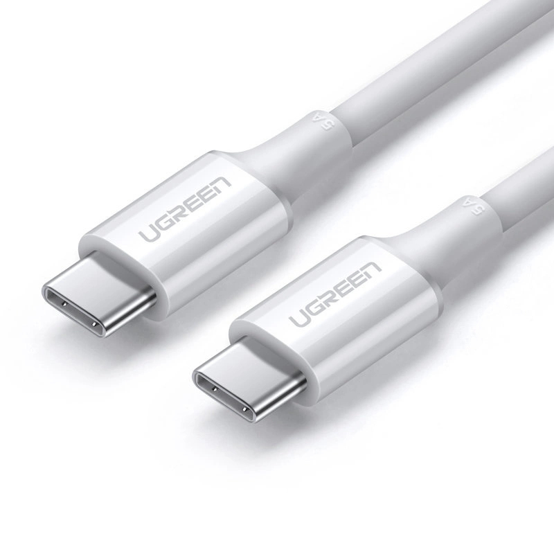 Kabel UGREEN USB-C-USB-C 1m 100W biały