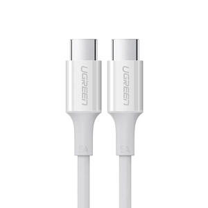 Miniatura produktu: Kabel UGREEN USB-C-USB-C 1m 100W biały Miniatura produktu: Kabel UGREEN USB-C-USB-C 1m 100W biały