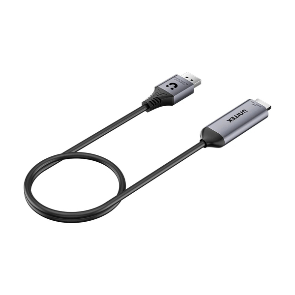 Zdjęcie produktu: Unitek Kabel DisplayPort 1.4 na HDMI 2.1 8K@60Hz HDR DSC v1.2a 1,8m Zdjęcie produktu: Unitek Kabel DisplayPort 1.4 na HDMI 2.1 8K@60Hz HDR DSC v1.2a 1,8m