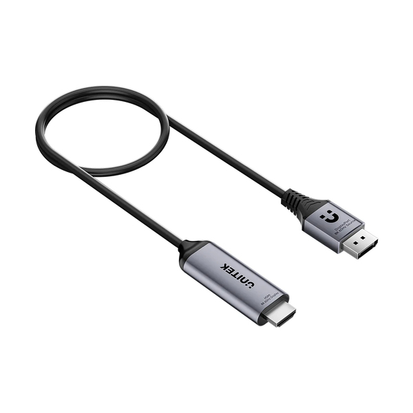 Zdjęcie produktu: Unitek Kabel DisplayPort 1.4 na HDMI 2.1 8K@60Hz HDR DSC v1.2a 1,8m Zdjęcie produktu: Unitek Kabel DisplayPort 1.4 na HDMI 2.1 8K@60Hz HDR DSC v1.2a 1,8m