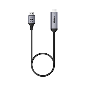 Miniatura produktu: Unitek Kabel DisplayPort 1.4 na HDMI 2.1 8K@60Hz HDR DSC v1.2a 1,8m
