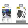 Miniatura zdjęcia: Ładowarka sieciowa Dudao A29C 65W GaN + kabel USB-C - czarna