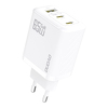Miniatura zdjęcia: Ładowarka sieciowa Dudao A29C 65W GaN + kabel USB-C - biała